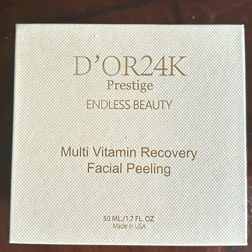 D’OR24K PRESTIGE ENDLESS BEAUTY. Multi Vitamin Recovery Facial Peeling